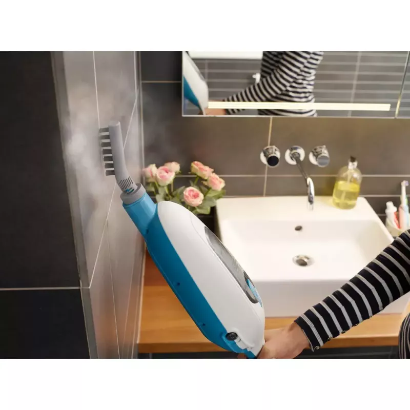 Stiklinis dulkių siurblys Black & Decker FSMH13E5-QS – 1300 W, su laidu, 4,8 m kabelis, mėlynas