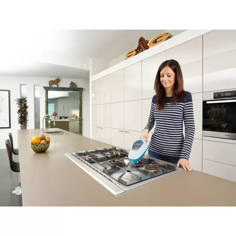 Stiklinis dulkių siurblys Black & Decker FSMH13E5-QS – 1300 W, su laidu, 4,8 m kabelis, mėlynas