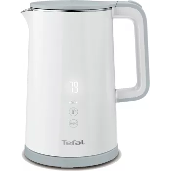 Elektrinis virdulys Tefal KO6931, 1,5 L, 1800 W, baltas, 5 temperatūros nustatymai, palaiko šilumą 30 min