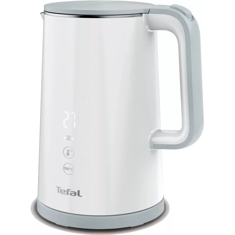 Elektrinis virdulys Tefal KO6931, 1,5 L, 1800 W, baltas, 5 temperatūros nustatymai, palaiko šilumą 30 min