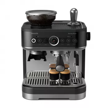 Philips Barista Brew espreso aparatas, 2.3 L, įmontuotas malūnėlis, 1350 W, juodas