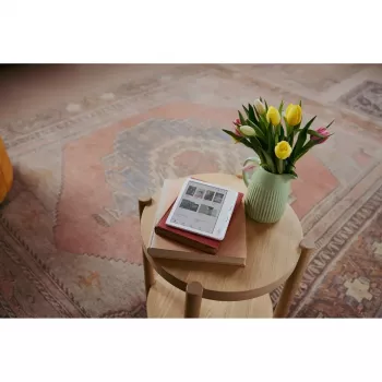E. knygų skaitytuvas Kobo Libra Colour 7 colių E Ink Kaleido, 32 GB, Wi‑Fi, Bluetooth, atsparus vandeniui, baltas