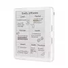 E. knygų skaitytuvas Kobo Libra Colour 7 colių E Ink Kaleido, 32 GB, Wi‑Fi, Bluetooth, atsparus vandeniui, baltas