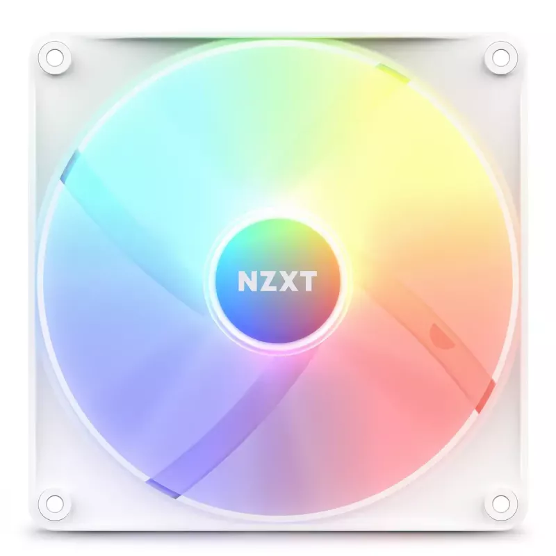 Ventiliatorius NZXT F140 RGB Core 14 cm Baltas 500-1500 RPM Skysčių dinaminis guolis