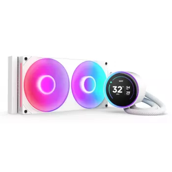 All-in-one skysčio aušintuvas NZXT Kraken Elite 280 RGB 14 cm Baltas