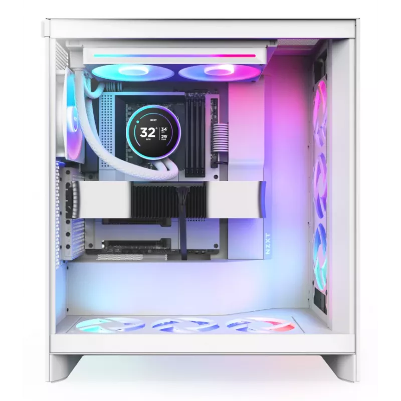 All-in-one skysčio aušintuvas NZXT Kraken Elite 280 RGB 14 cm Baltas