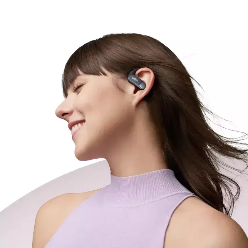 SHOKZ OpenFit Air Belaidės Ausinės Ausų Kablys Skambučiai/Muzika/Sportas/Kasdien Bluetooth Juoda