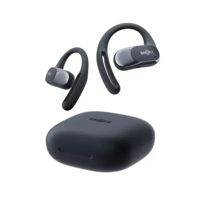 SHOKZ OpenFit Air Belaidės Ausinės Ausų Kablys Skambučiai/Muzika/Sportas/Kasdien Bluetooth Juoda
