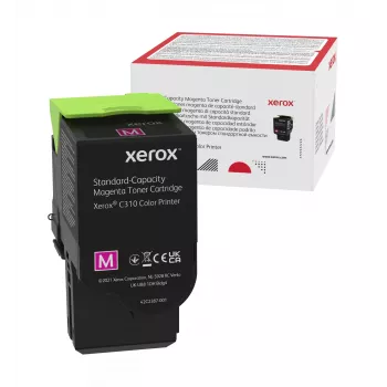 Xerox Original ® C310 spalvoto spausdintuvo/C315 spalvoto daugiafunkcio įrenginio purpurinis standartinės talpos tonerio kasetė (2000 puslapių) - 006R04358
