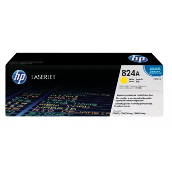 HP 824A geltonas originalus LaserJet tonerio kasetė, 21000 puslapių, geltona, 1 vnt.
