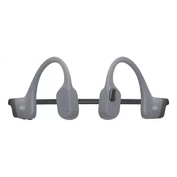 Ausinės Shokz OpenSwim Pro – atviros kaulinio laidumo belaidės ausinės, IP68 atsparios vandeniui, Bluetooth 5.4, 32 GB, 9 h grojimo, pilkos