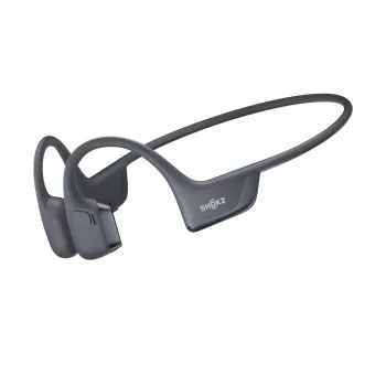 Ausinės Shokz OpenRun Pro 2 belaidės ausinės ant ausies, IP55, 12 h atkūrimo, Bluetooth 5.3, 150 mAh, juodos