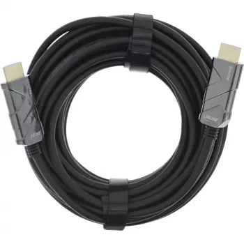 InLine HDMI AOC laidas, itin didelės spartos HDMI laidas, 8K4K, juodas, 20m