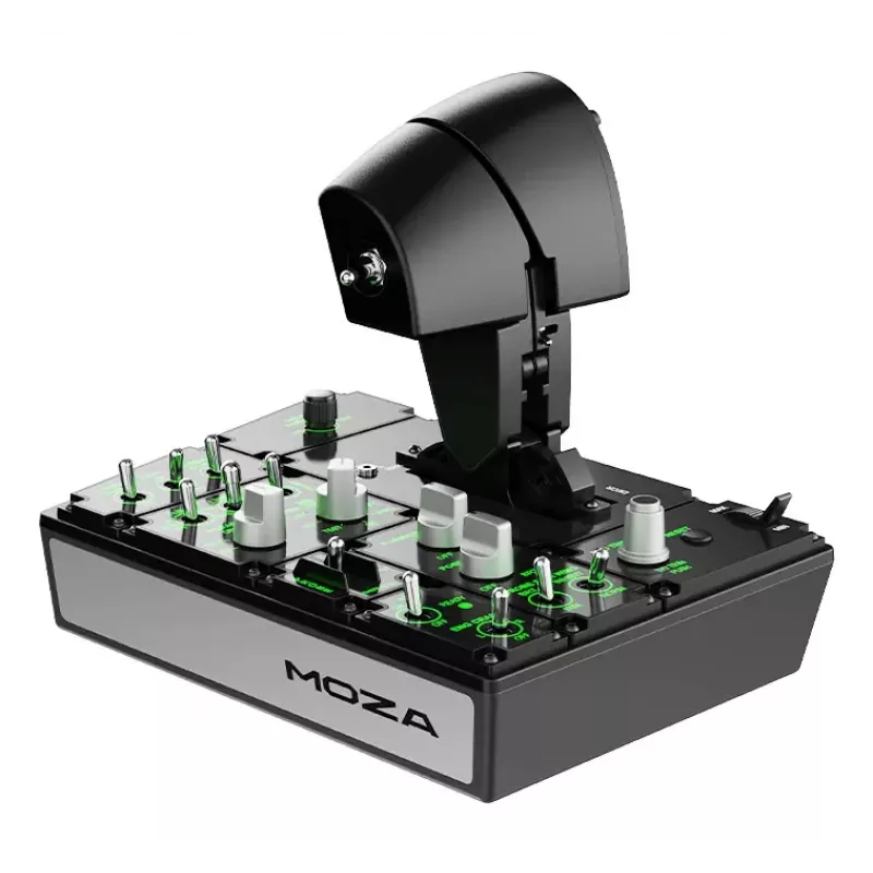 Moza Racing MTP Droselio skydelis, juodas, metalas, 15 bitų, 277 mm, 194 mm, 216 mm