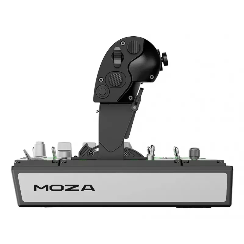 Moza Racing MTP Droselio skydelis, juodas, metalas, 15 bitų, 277 mm, 194 mm, 216 mm
