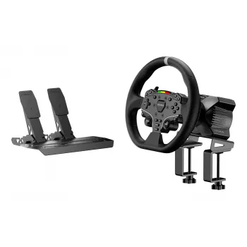 Moza Racing R3 Vairas ir Pedalai PC, Vairas + Pedalai, PC, Krypties rodyklė, Meniu mygtukas, Režimo mygtukas, Pauzės/Nustatymo mygtukas, Paleidimo mygtukas, Skaitmeninis, Neribotas, Tiesioginė pavara