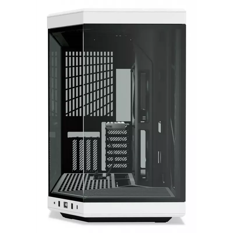 PC korpusas HYTE Y70 Midi Tower juodas, baltas