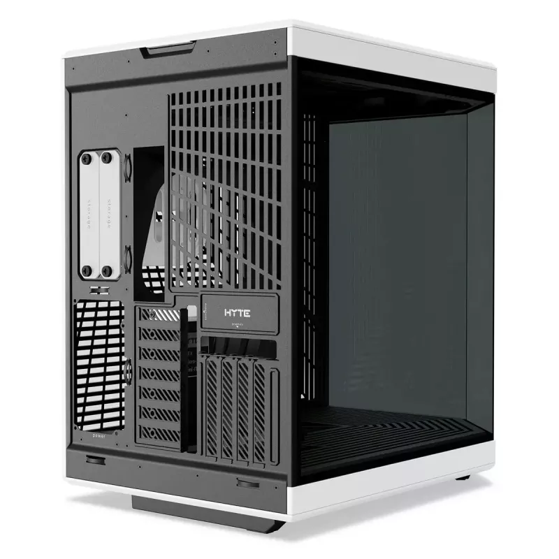 PC korpusas HYTE Y70 Midi Tower juodas, baltas