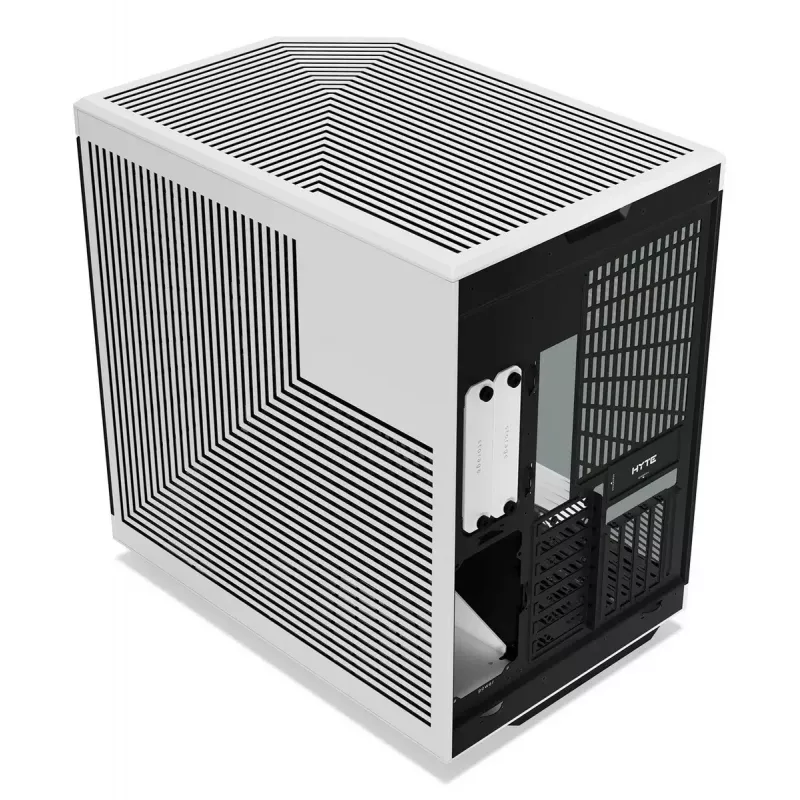 PC korpusas HYTE Y70 Midi Tower juodas, baltas