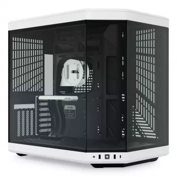 PC korpusas HYTE Y70 Midi Tower juodas, baltas