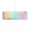 Mechaninė pilno dydžio (100%) laidinė klaviatūra GLORIOUS GMMK 3 HE — balta, USB, QWERTY, RGB