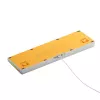 Mechaninė pilno dydžio (100%) laidinė klaviatūra GLORIOUS GMMK 3 HE — balta, USB, QWERTY, RGB