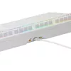 Mechaninė pilno dydžio (100%) laidinė klaviatūra GLORIOUS GMMK 3 HE — balta, USB, QWERTY, RGB