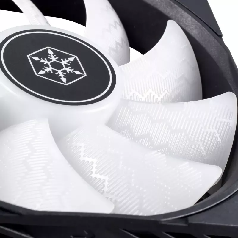 Ventiliatorius SilverStone Shark Force 120 ARGB 2500 RPM 4.66 mmH2O