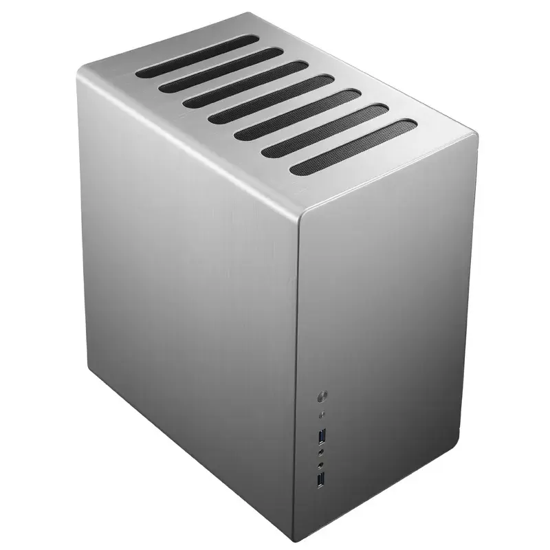 Korpusas Jonsbo RM2 sidabrinis ATX Micro ATX ITX 120 mm ventiliatoriams