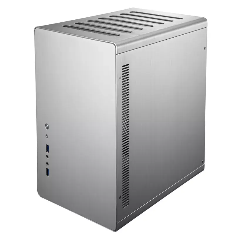 Korpusas Jonsbo RM2 sidabrinis ATX Micro ATX ITX 120 mm ventiliatoriams