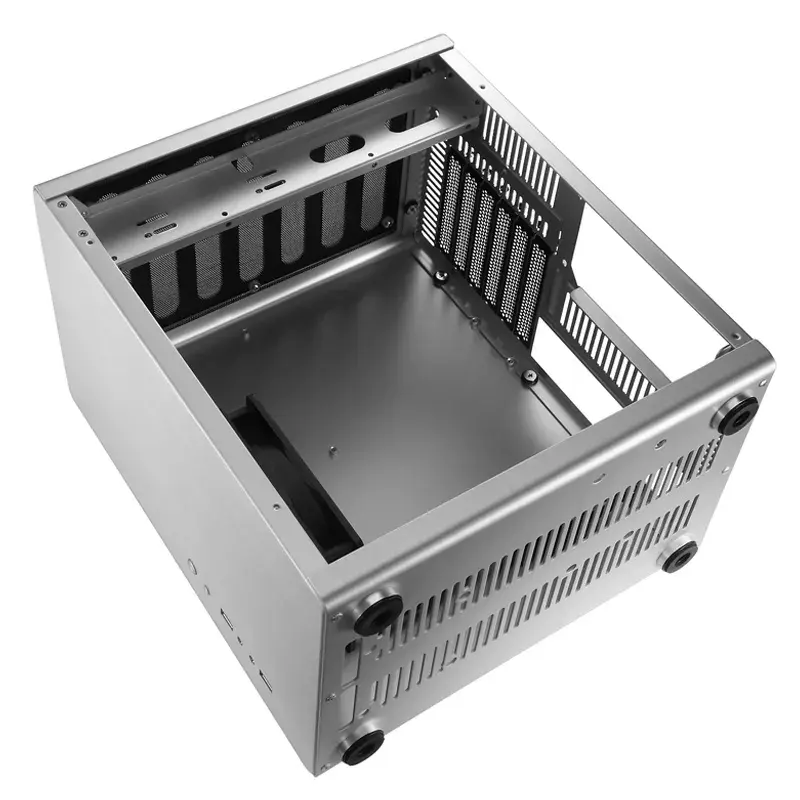 Korpusas Jonsbo RM2 sidabrinis ATX Micro ATX ITX 120 mm ventiliatoriams