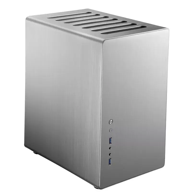 Korpusas Jonsbo RM2 sidabrinis ATX Micro ATX ITX 120 mm ventiliatoriams