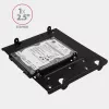 Axagon RHD-435 metalinis laikiklis 4x 2,5 colio arba 2x 2,5 colio HDD/SSD ir 1x 3,5 colio HDD į 5,25 colio lizdą