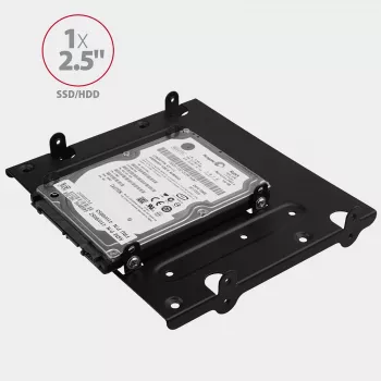 Axagon RHD-435 metalinis laikiklis 4x 2,5 colio arba 2x 2,5 colio HDD/SSD ir 1x 3,5 colio HDD į 5,25 colio lizdą