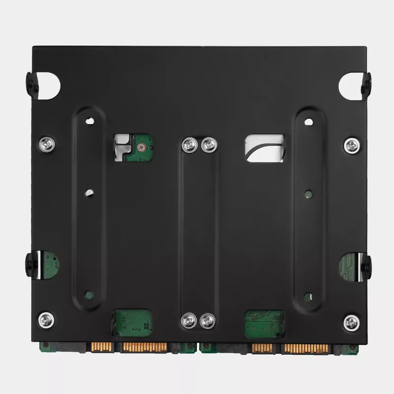 Axagon RHD-435 metalinis laikiklis 4x 2,5 colio arba 2x 2,5 colio HDD/SSD ir 1x 3,5 colio HDD į 5,25 colio lizdą