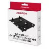 Axagon RHD-435 metalinis laikiklis 4x 2,5 colio arba 2x 2,5 colio HDD/SSD ir 1x 3,5 colio HDD į 5,25 colio lizdą