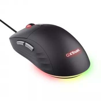 Trust GXT 925 REDEX II pelė žaidimams, dešinei rankai, USB Type-A, lazerinė, 10000 DPI