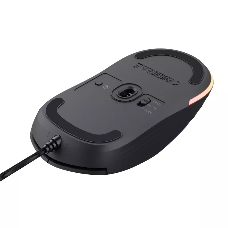 Trust GXT 925 REDEX II pelė žaidimams, dešinei rankai, USB Type-A, lazerinė, 10000 DPI