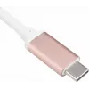 USB-C į HDMI vaizdo adapteris SILVERSTONE EP08 (USB‑C 3.1, HDMI) Rožinis