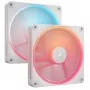 CORSAIR iCUE LINK LX140-R RGB 140 mm PWM Reverse Ventiliatoriaus pradžios rinkinys - Baltas