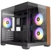 PC korpusas Antec CX600M Midi Tower juodas, medis