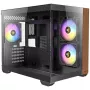 PC korpusas Antec CX600M Midi Tower juodas, medis