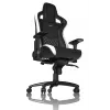 Žaidimų kėdė noblechairs EPIC – odinė sėdynė, max 120 kg, aukštis 131–141 cm, sėdynės plotis 56 cm, ratukai