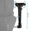 Žaidimų kėdė noblechairs EPIC – odinė sėdynė, max 120 kg, aukštis 131–141 cm, sėdynės plotis 56 cm, ratukai