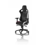 Žaidimų kėdė noblechairs EPIC – odinė sėdynė, max 120 kg, aukštis 131–141 cm, sėdynės plotis 56 cm, ratukai