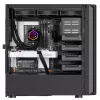 Korpusas PC Silverstone SETA D1 Midi Tower Juodas