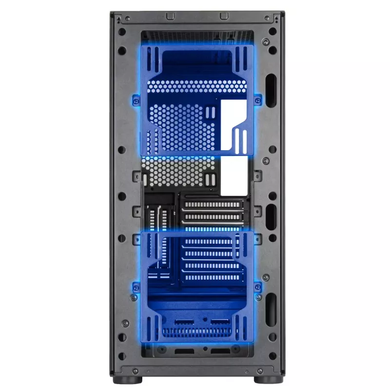 Korpusas PC Silverstone SETA D1 Midi Tower Juodas