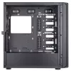 Korpusas PC Silverstone SETA D1 Midi Tower Juodas