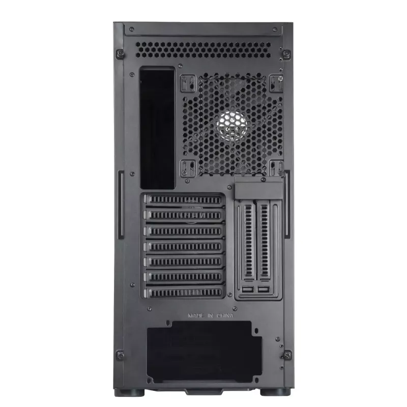 Korpusas PC Silverstone SETA D1 Midi Tower Juodas