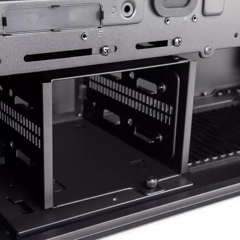 Korpusas PC Silverstone SETA D1 Midi Tower Juodas